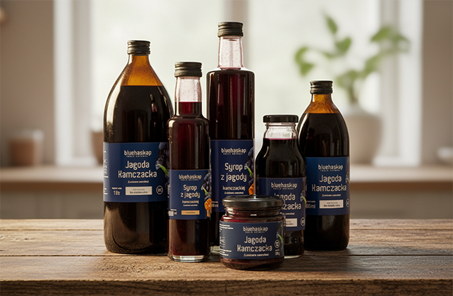 Produkty z jagody kamczackiej